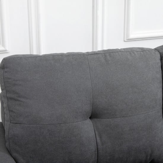 4goodz Hoekbank 3-zits in scandinavisch design linnenlook - - Image 3
