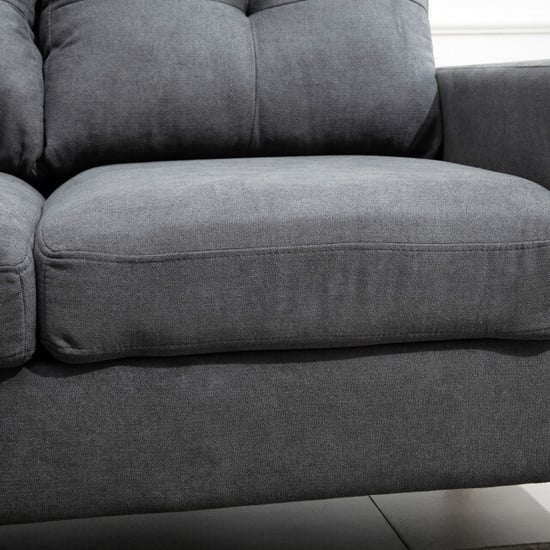 4goodz Hoekbank 3-zits in scandinavisch design linnenlook - - Image 5