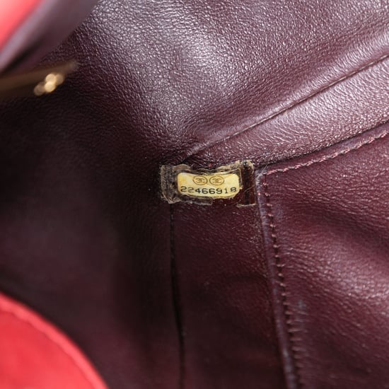 Begagnad Medium Kviltad Kaviar CC Filigree Flap - Image 5