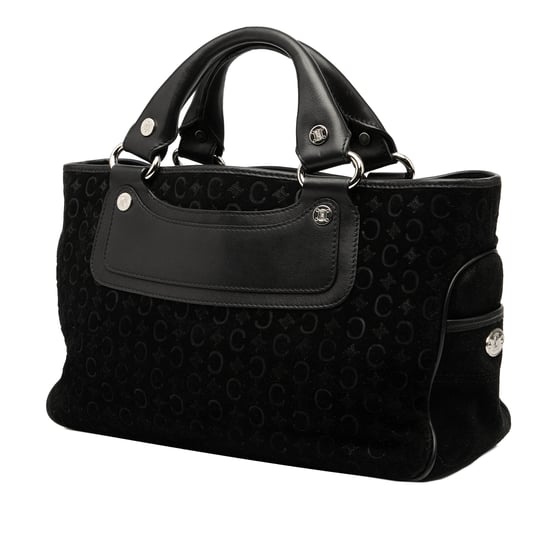 Pre-owned C Macadam Suede Boogie Handbag - Image 2