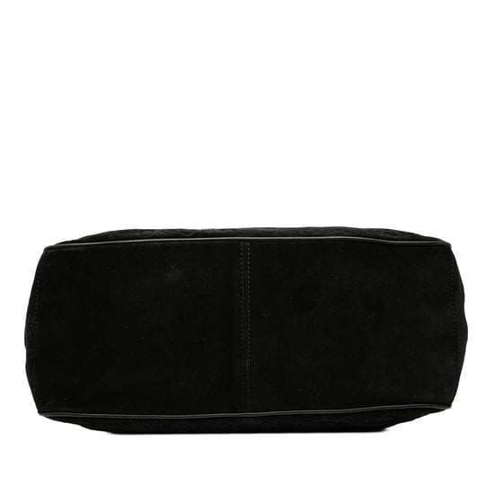 Pre-owned C Macadam Suede Boogie Handbag - Image 3