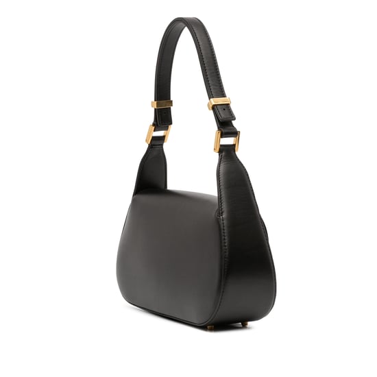 Pre-owned Medium Leather Vlogo Chain Shoulder Bag - Image 2