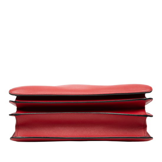 Pre-owned Saffiano Turnlock Handbag - Image 3