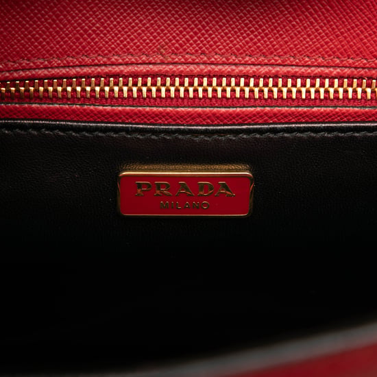 Pre-owned Saffiano Turnlock Handbag - Image 5