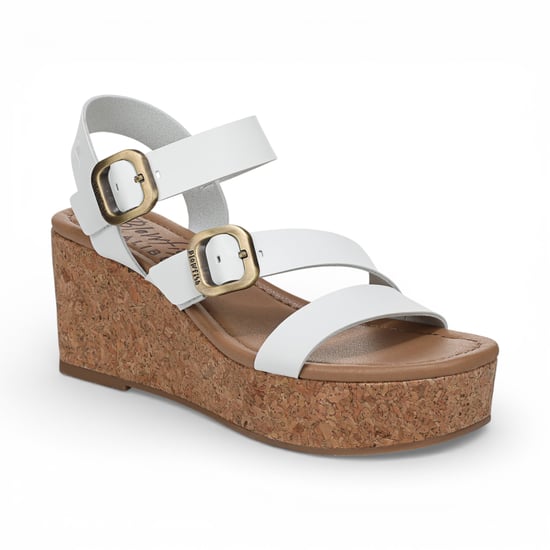 Blowfish Malibu Dames Witte Wig Armband Espadrille Hielsandalen - Ali - Image 4