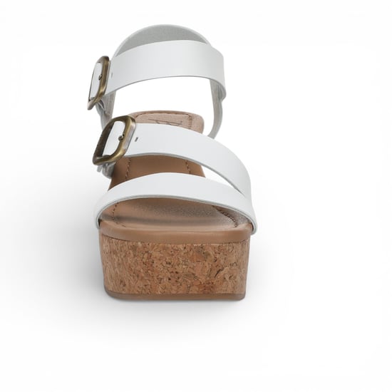 Blowfish Malibu Dames Witte Wig Armband Espadrille Hielsandalen - Ali - Image 5