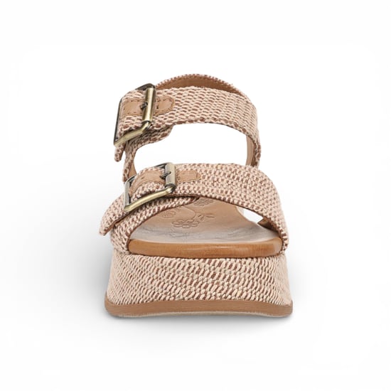 Blowfish Malibu dames beige nepleren platform sandalen - Magisch - Image 4