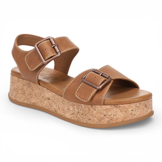 Blowfish Malibu Dames Tan nep leren Platform Sandals - Magisch - Image 6