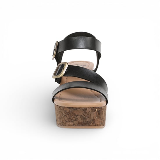 Blowfish Malibu Dames Zwarte Wig Strapppy Espadrille Hielsandalen - Ali - Image 5