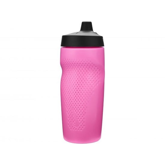 Nike Refuel 511ml Water Bottle (Pink Glow/Black/White) - Image 2