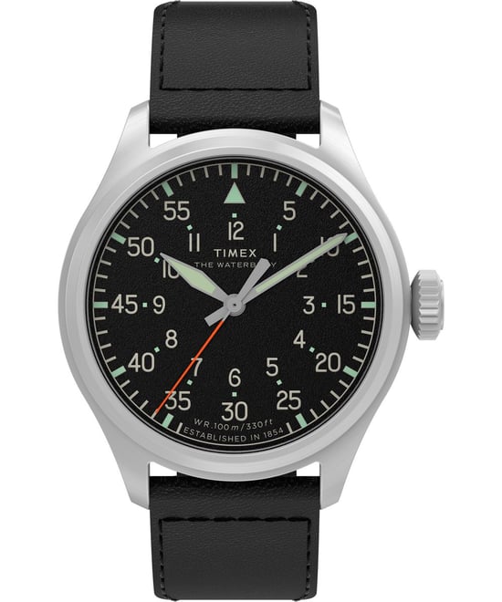 Timex Waterbury Traditional Heren Horloge Zwart TW2Y70400 - Image 1