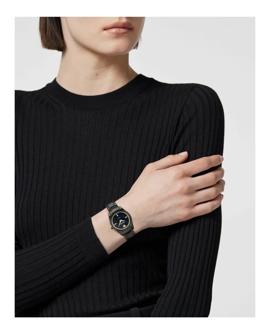 Versace Dv One Diamond Dames Horloge Zwart VE9F00325 - Image 3