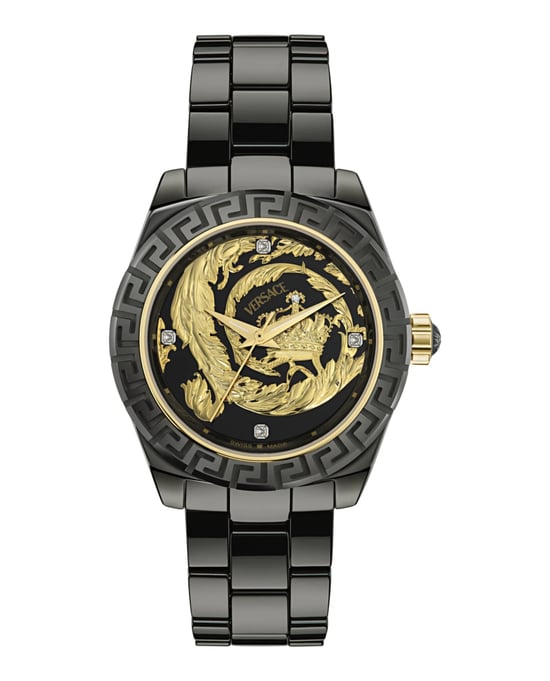 Versace Dv One 20th Anniversary Unisex Horloge Zwart VE6B00725 - Image 1