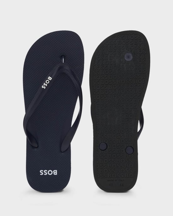 Tracy Flip Flops in Dark Blue - Image 3