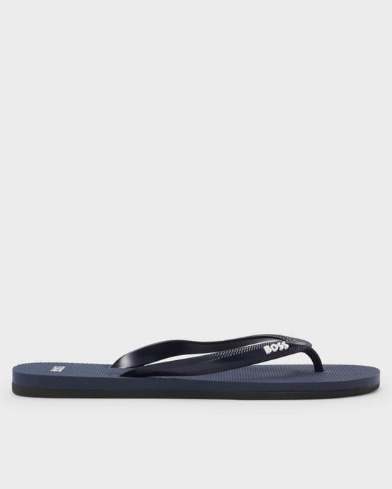 Tracy Flip Flops in Dark Blue - Image 4