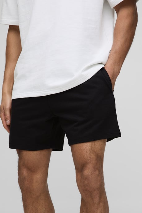 Lightweight Basic Relaxed Fit Short Length Shorts - Image 3