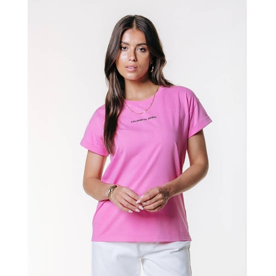Colourful Rebel T-shirt wt117651 uni logo - Image 1