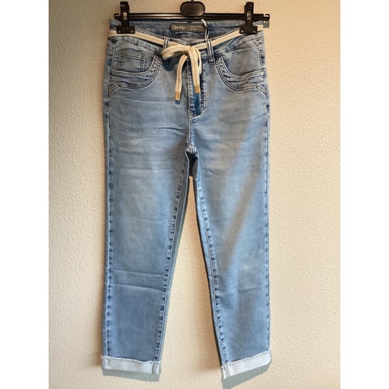 Geisha Helen slim fit blue denim - Image 1