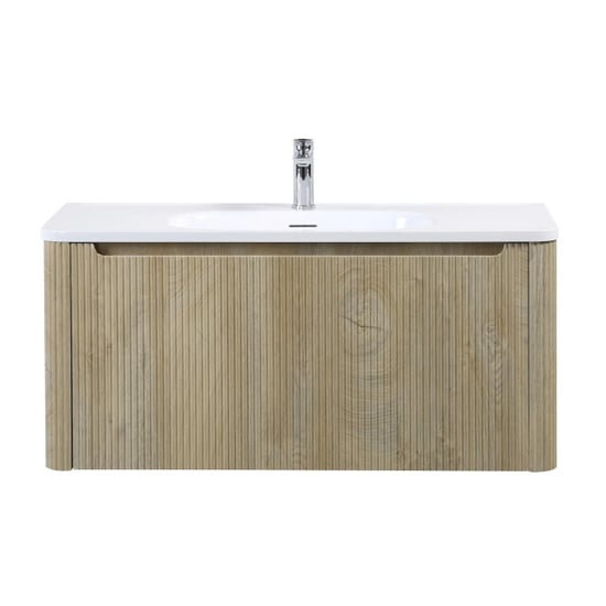 Badplaats Badkamermeubel set tundra 100 x 48 cm licht badmeubel met - Image 3