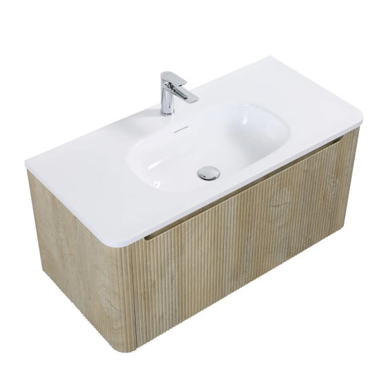 Badplaats Badkamermeubel set tundra 100 x 48 cm licht badmeubel met - Image 4