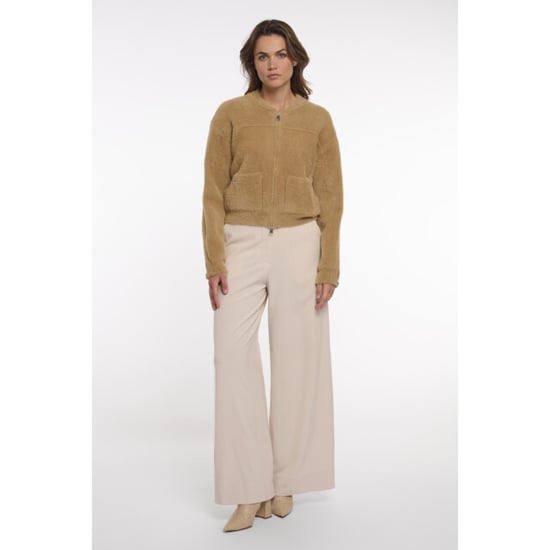 Rino & Pelle short cardigan with zipper closure bento.5002622 11013 burlywood - Image 3