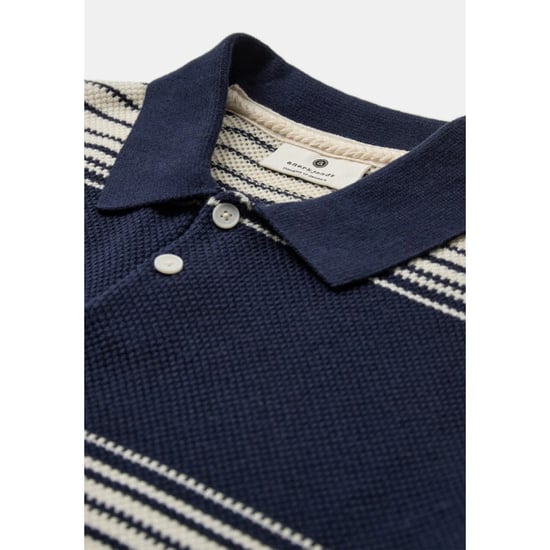 Anerkjendt Akseb stripe polo 902220 sky captain - Image 3