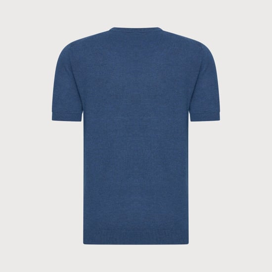 Blue Industry Luxe knitted t-shirt | - Image 2
