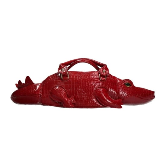 Laura Vita Sac croco rouge - Image 1