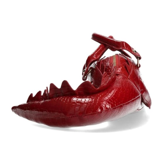 Laura Vita Sac croco rouge - Image 2