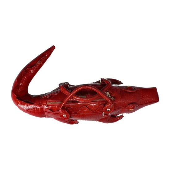 Laura Vita Sac croco rouge - Image 4
