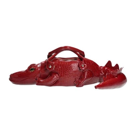 Laura Vita Sac croco rouge - Image 5