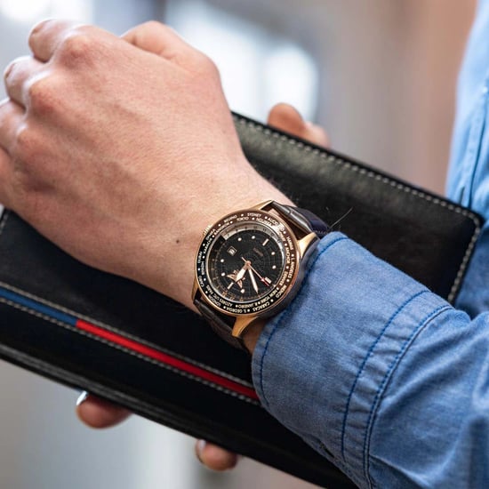 Aviator Horloge F-Series Pilot AVAW9494 Bruin - Image 5