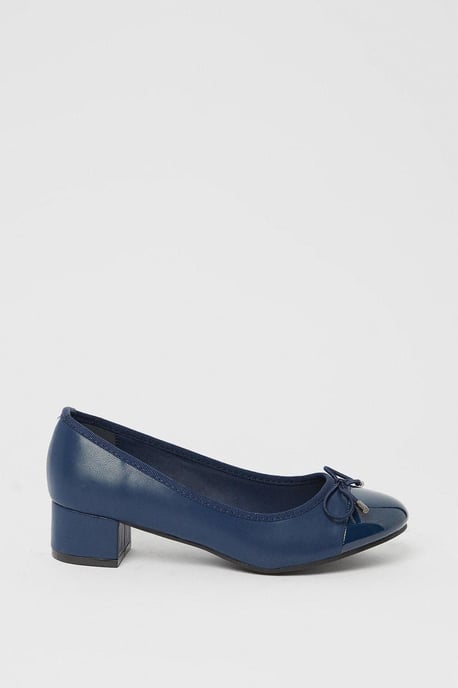 Good For The Sole: Talia Comfort Block Heel Ballet Pumps - Image 2