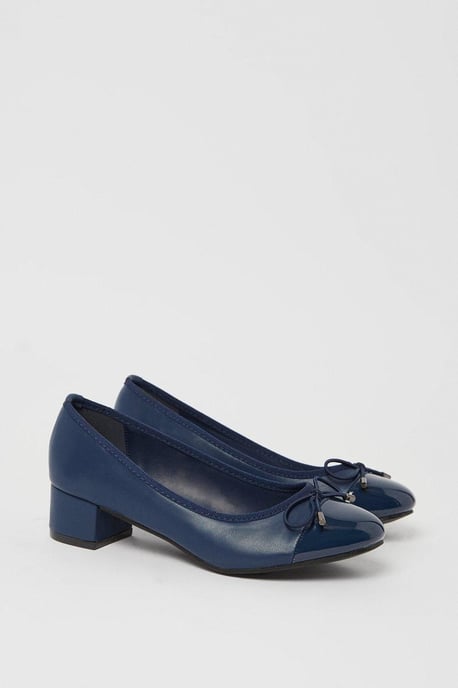 Good For The Sole: Talia Comfort Block Heel Ballet Pumps - Image 3