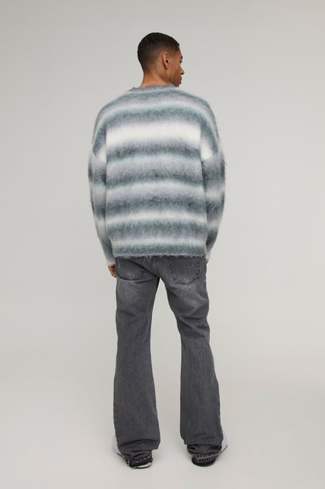 Slim Flared Stacked Tonal Gusset Jeans - Image 2