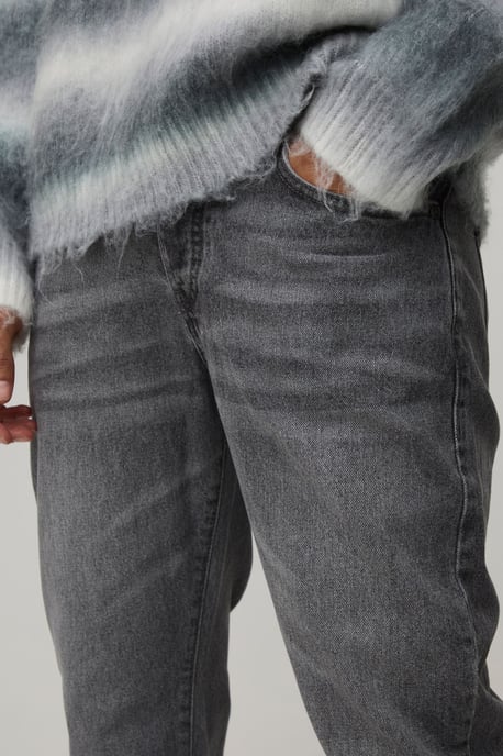 Slim Flared Stacked Tonal Gusset Jeans - Image 3