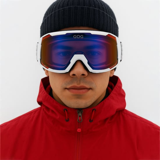 Griz UV400 Ski Snowboard Goggles met Anti-Fog Spiegellens Hydrofobe Dubbele Lens - Image 5
