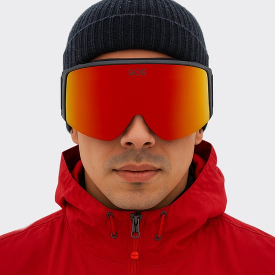 Unisex Stratus UV400 Skibril Snowboardbril met Antifog Spiegeltje Dubbele Lens - Image 3