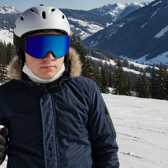 Unisex Stratus UV400 Skie- en Snowboardgletsjer met Antivog Spiegel Dubbele Lens - Image 4