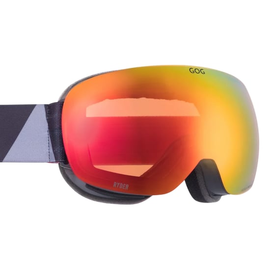 Unisex Ryder UV400 Skid- och Snowboardglasögon med Anti-Dim Spegel Dubbel Linse - Image 1