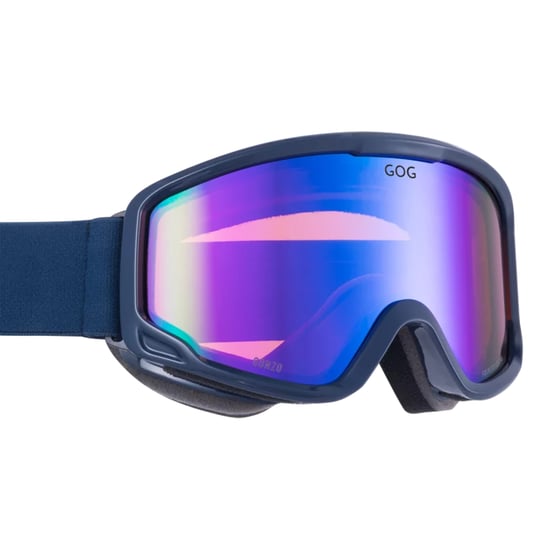 Gonzo UV400 Ski Snowboard Goggles met Antifog Spiegel Hydrofobe Dubbele Lens - Image 1