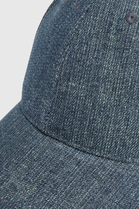 Indigo Denim Washed Cap - Image 3