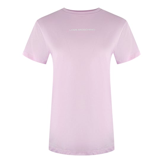 Love Moschino Bold Logo Pink T-shirt - Image 1