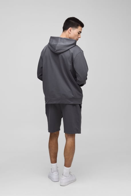 Lightweight Basic Relaxed Fit Mid Length Shorts - Image 2