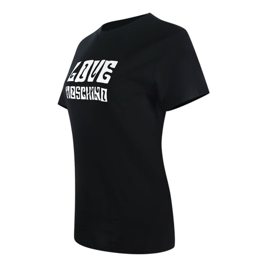 Love Moschino Groovy Logo Black T-shirt - Image 3