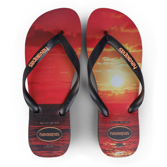Men's Havaianas Hype Flip-Flops in Black - Image 4