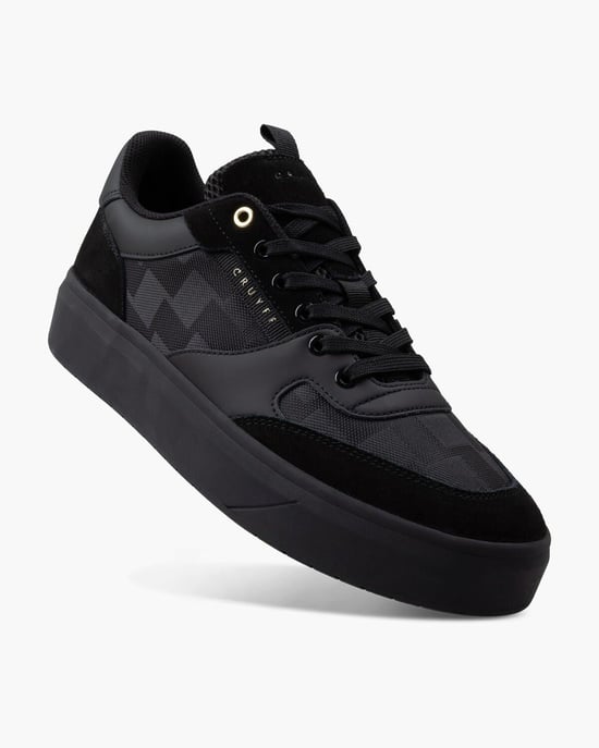 Cruyff Terra Court Men's Black/Gold Trainers - Image 2