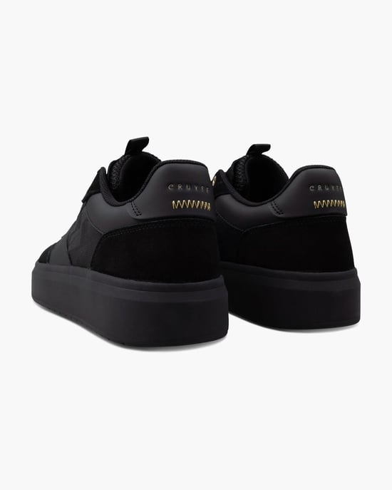 Cruyff Terra Court Men's Black/Gold Trainers - Image 4