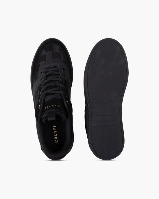 Cruyff Terra Court Men's Black/Gold Trainers - Image 5