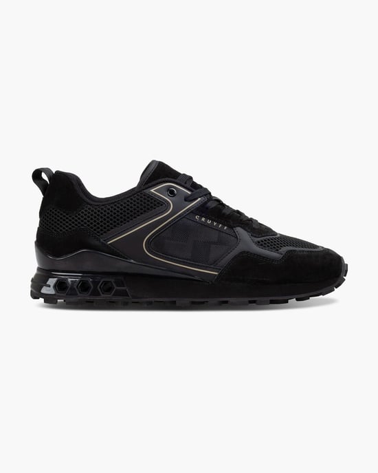 Cruyff Fuori Men's Black/Gold Trainers - Image 1